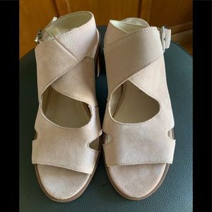 Beautiful suede open toe sandals